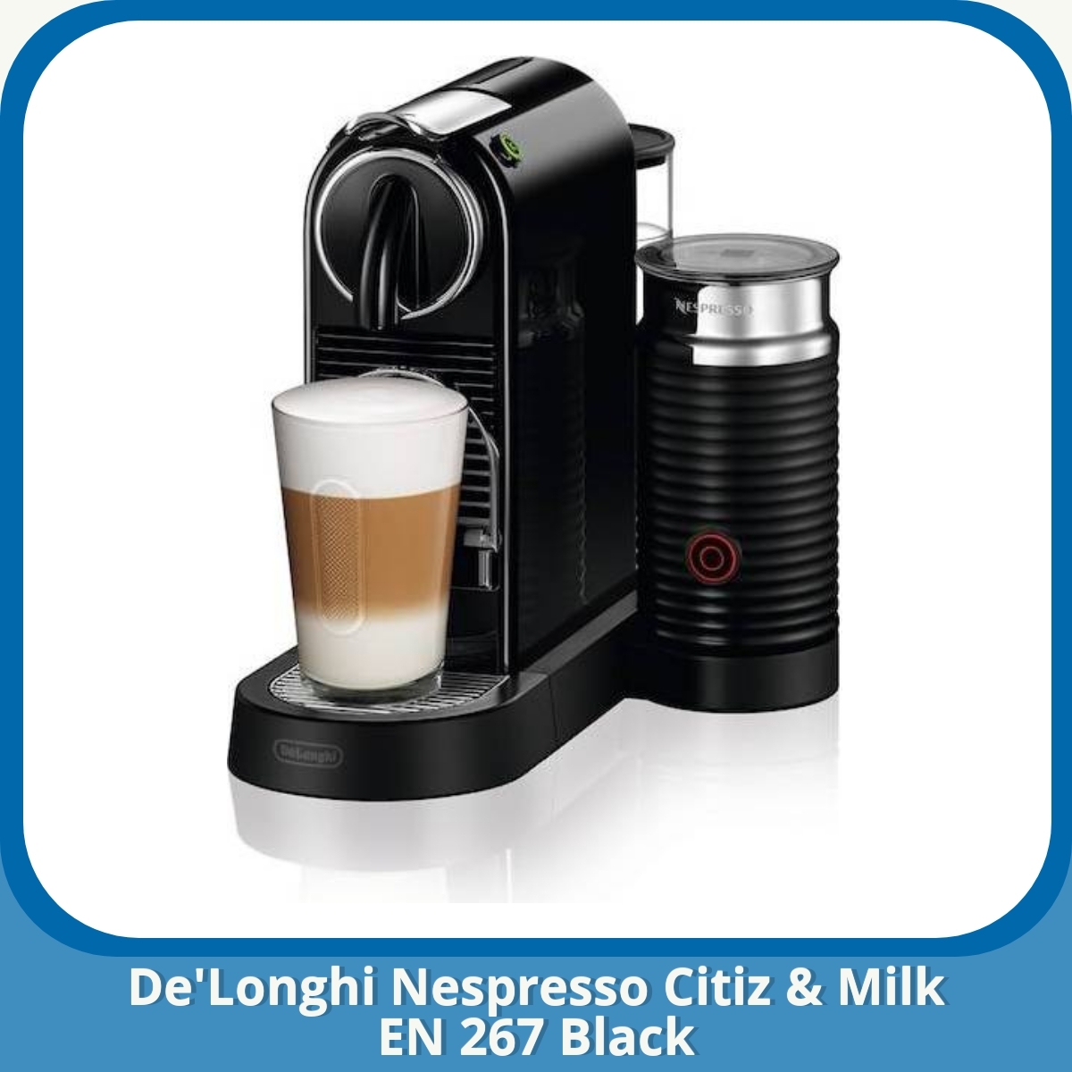 Anmeldelse af De'Longhi Nespresso Citiz & Milk EN 267 Black