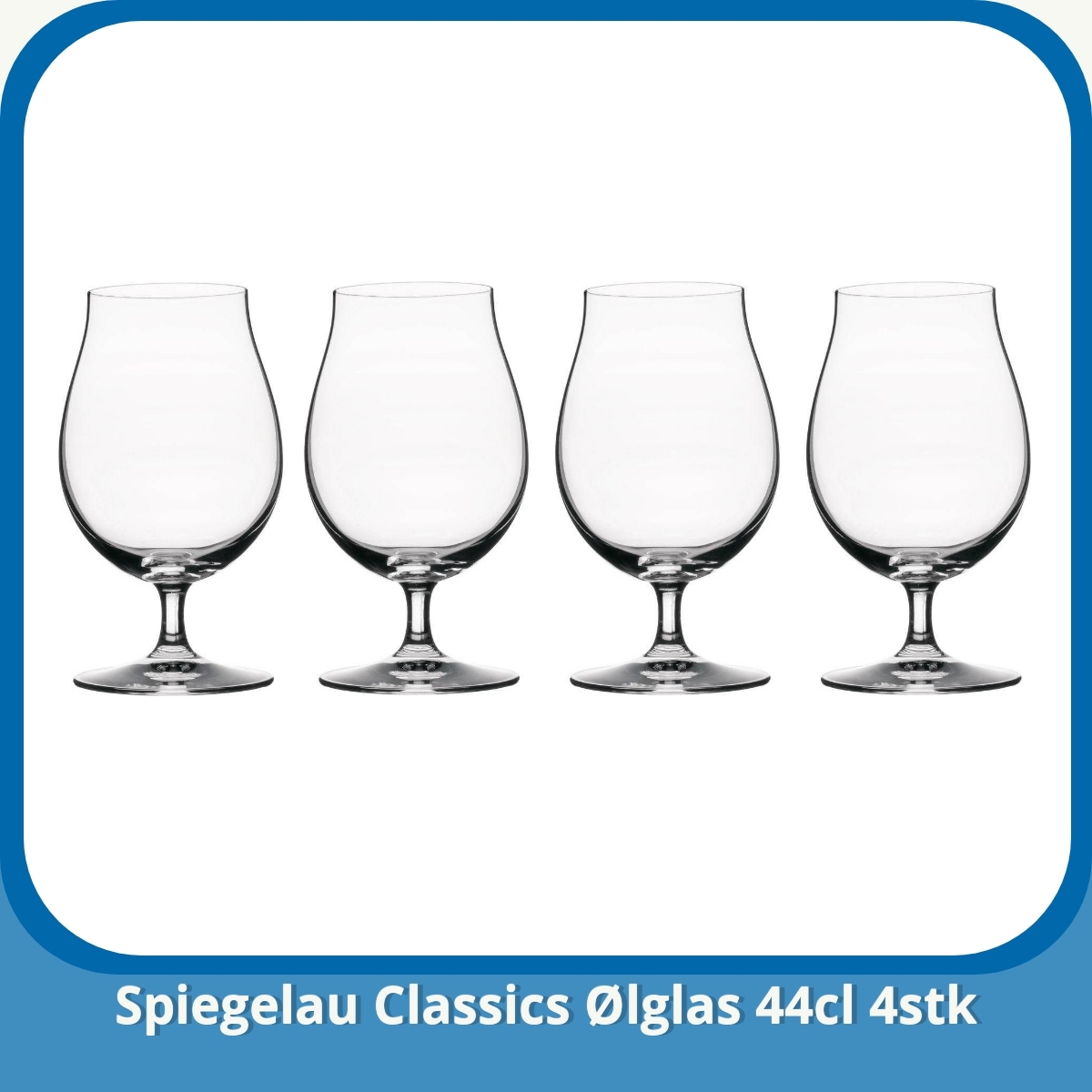 Anmeldelse af Spiegelau Classics Ølglas 44cl 4stk