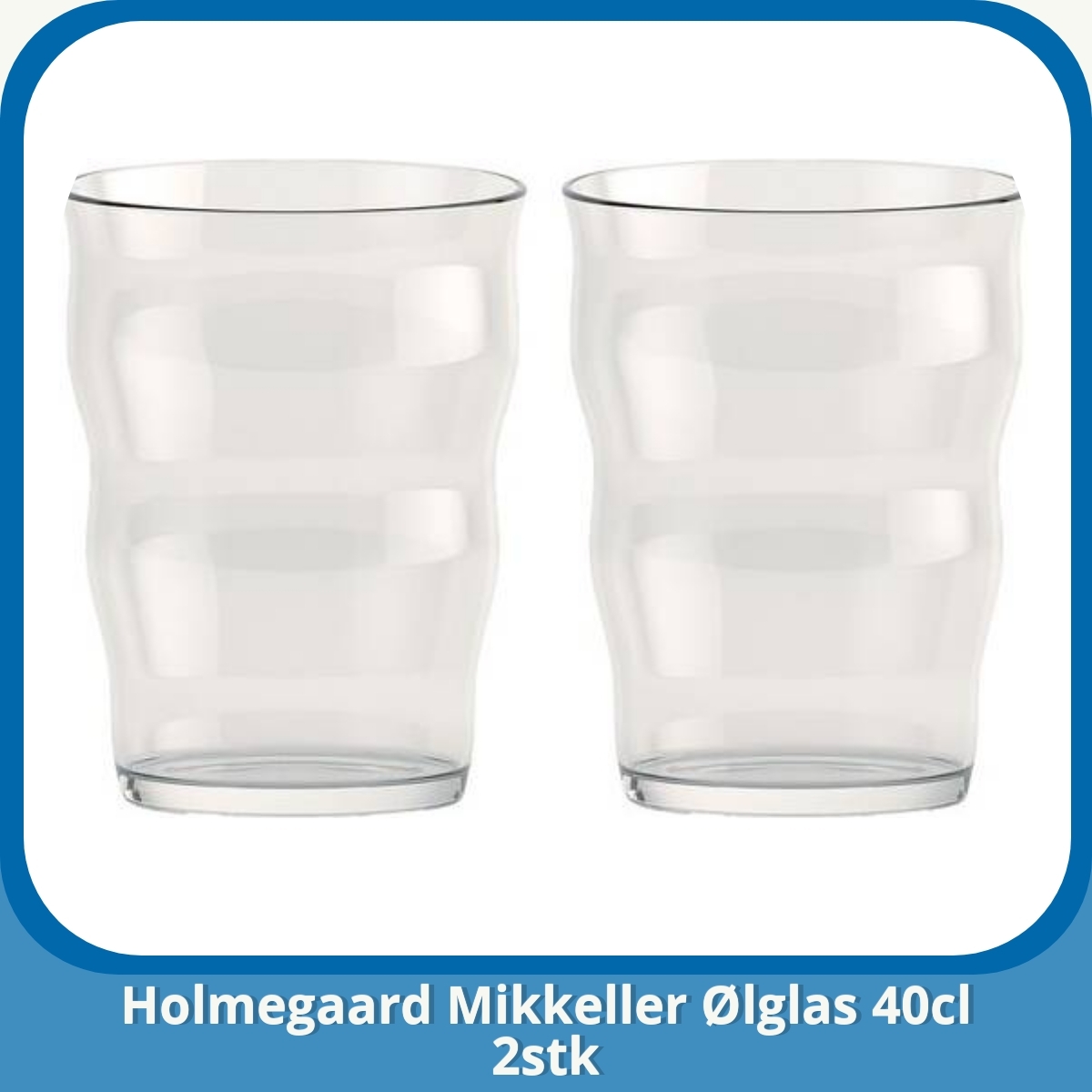 Anmeldelse af Holmegaard Mikkeller Ølglas 40cl 2stk