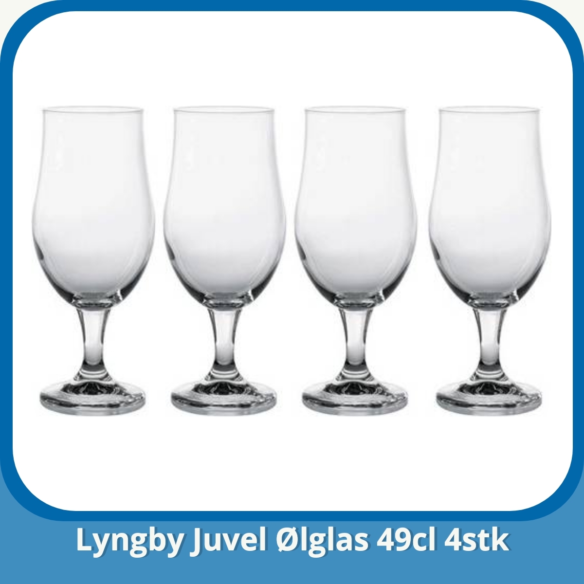 Anmeldelse af Lyngby Juvel Ølglas 49cl 4stk