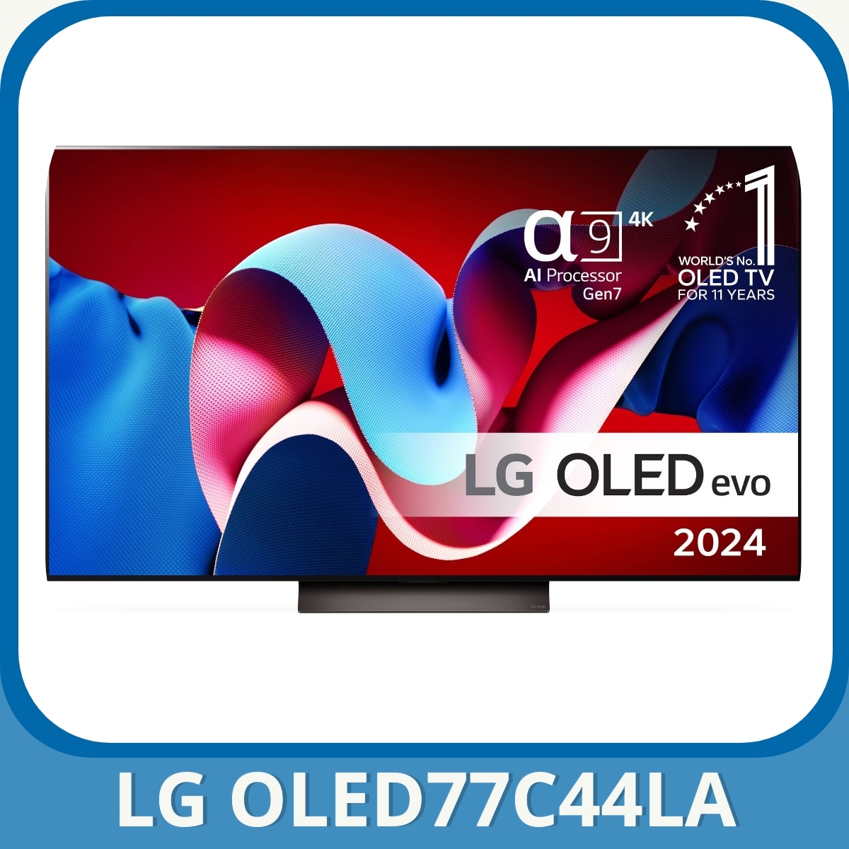 Anmeldelse af LG OLED77C44LA