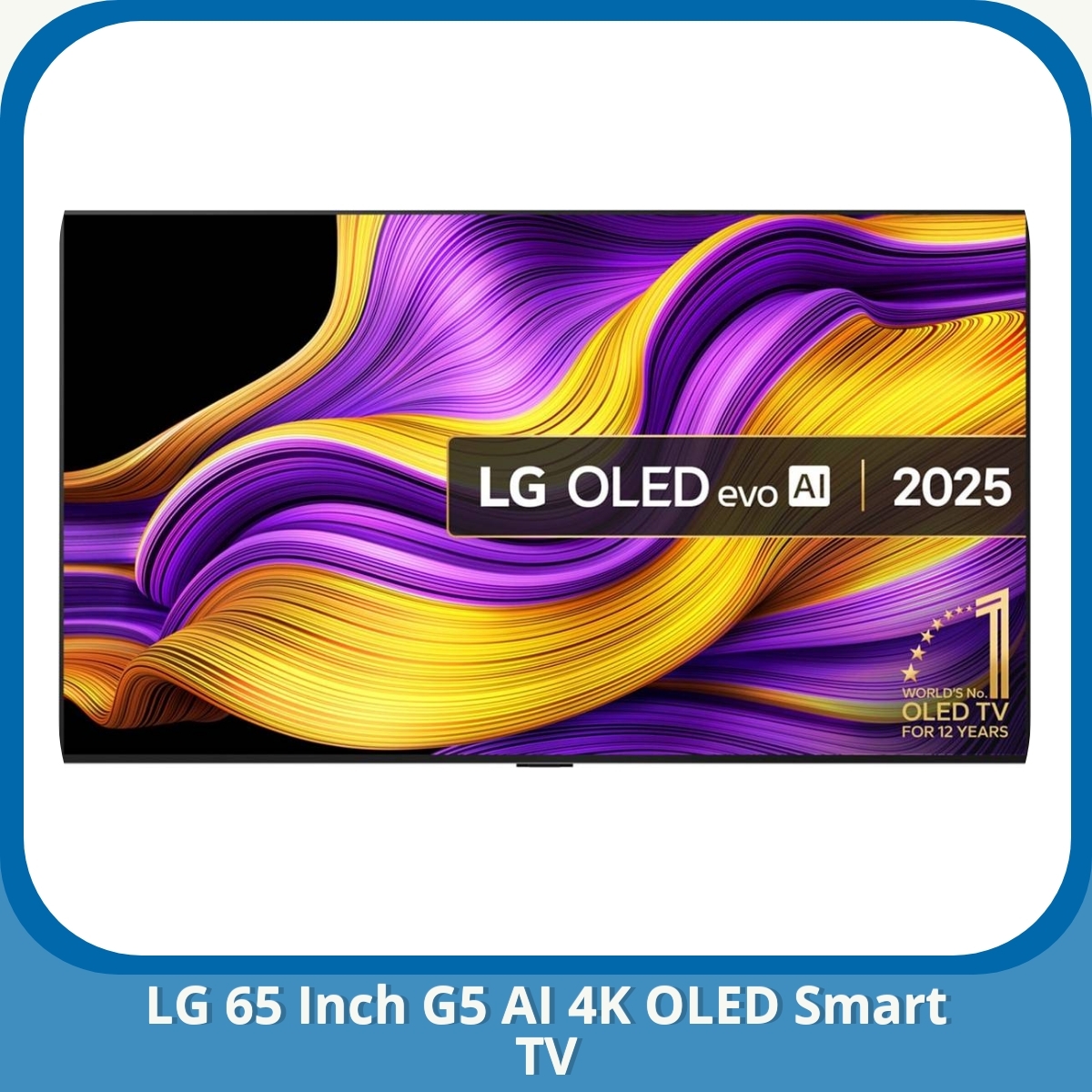 Anmeldelse af LG 65 Inch G5 AI 4K OLED Smart TV