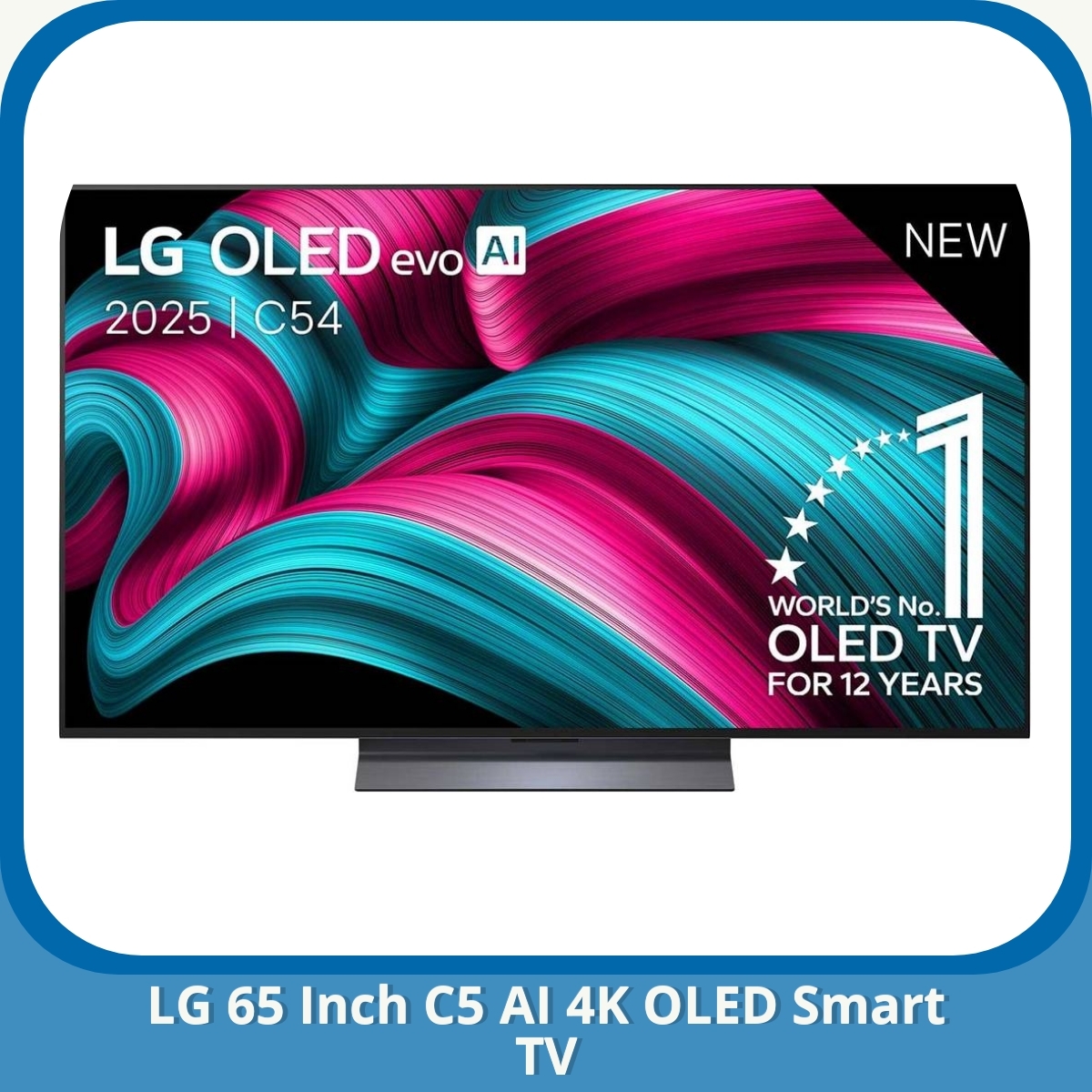 Anmeldelse af LG 65 Inch C5 AI 4K OLED Smart TV