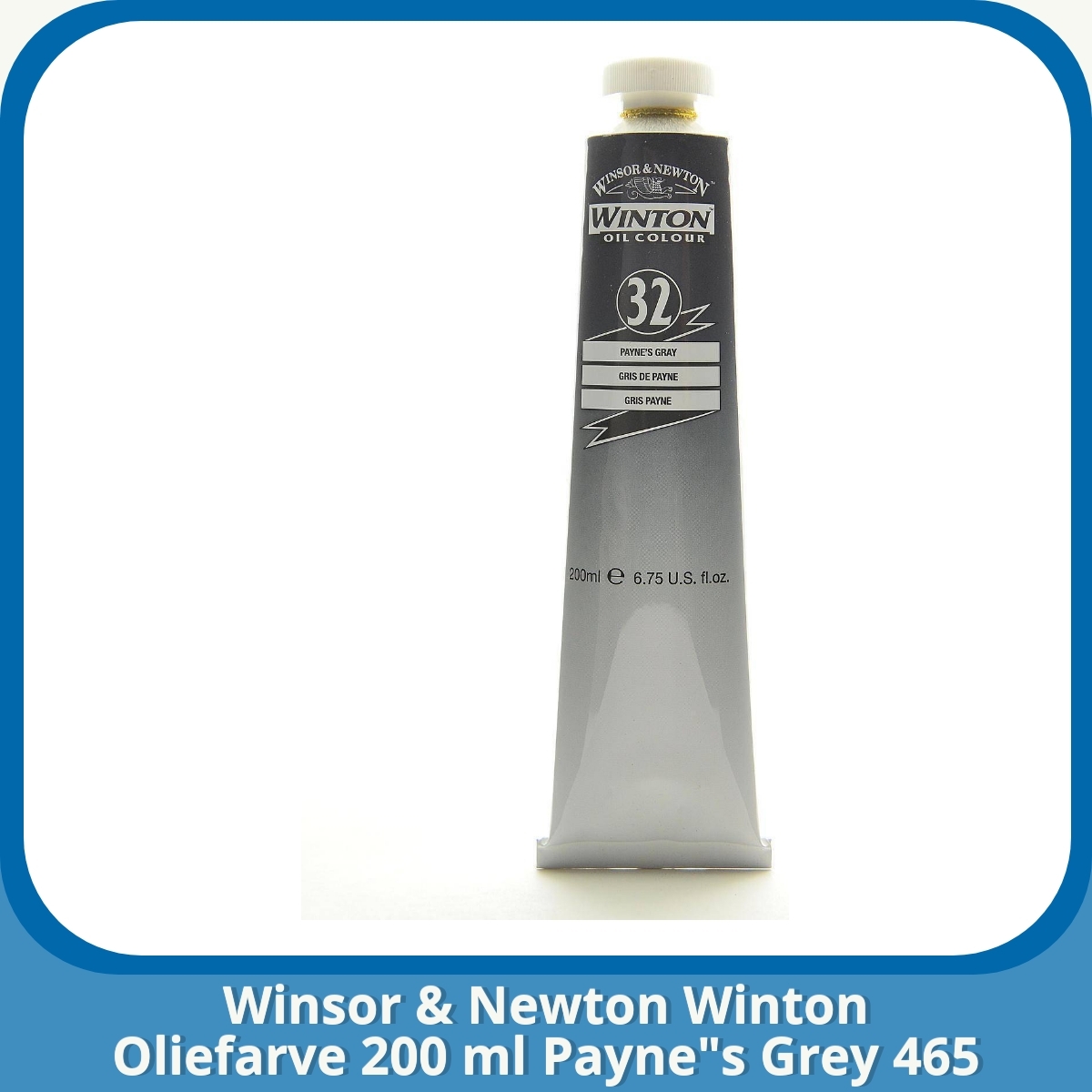 Anmeldelse af Winsor & Newton Winton Oliefarve 200 ml Payne