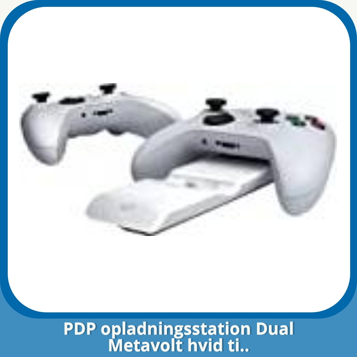 Anmeldelse af PDP opladningsstation Dual Metavolt hvid ti..