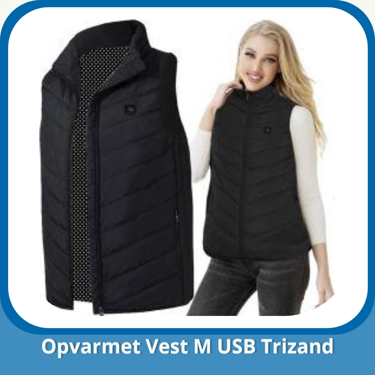Anmeldelse af Opvarmet Vest M USB Trizand