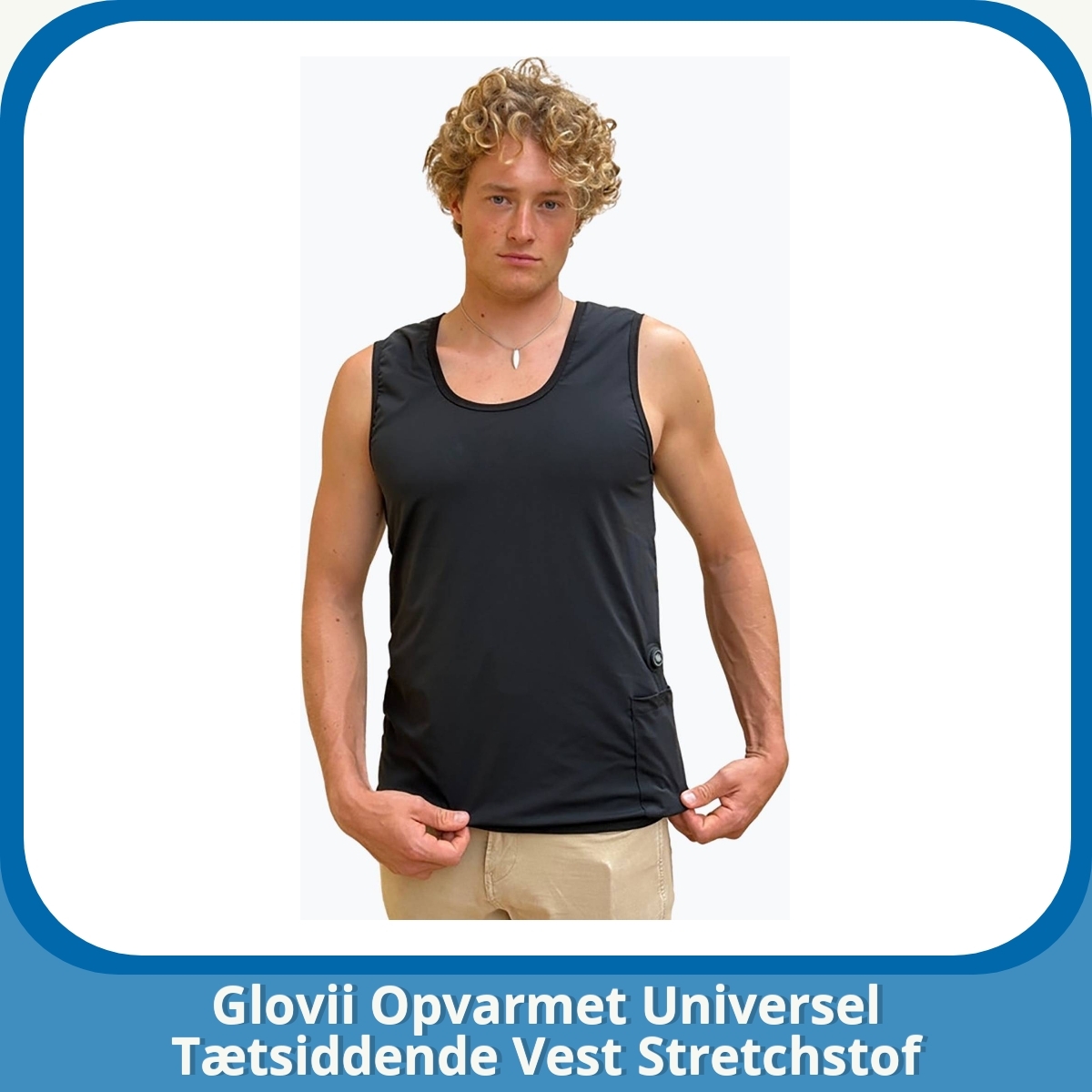 Anmeldelse af Glovii Opvarmet Universel Tætsiddende Vest Stretchstof