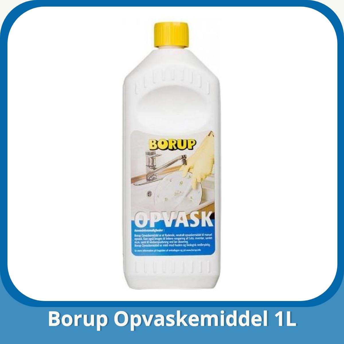 Anmeldelse af Borup Opvaskemiddel 1L
