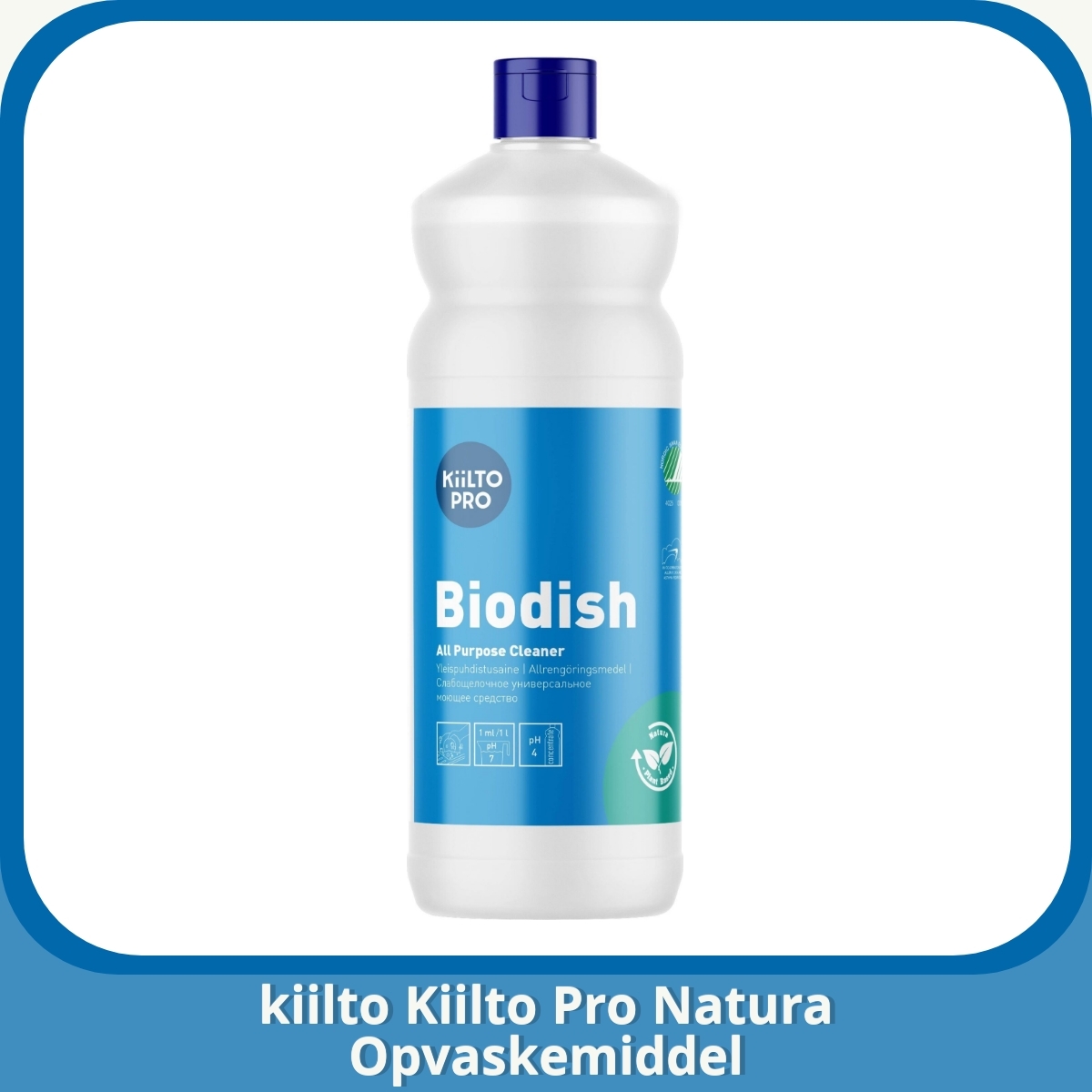 Anmeldelse af kiilto Kiilto Pro Natura Opvaskemiddel