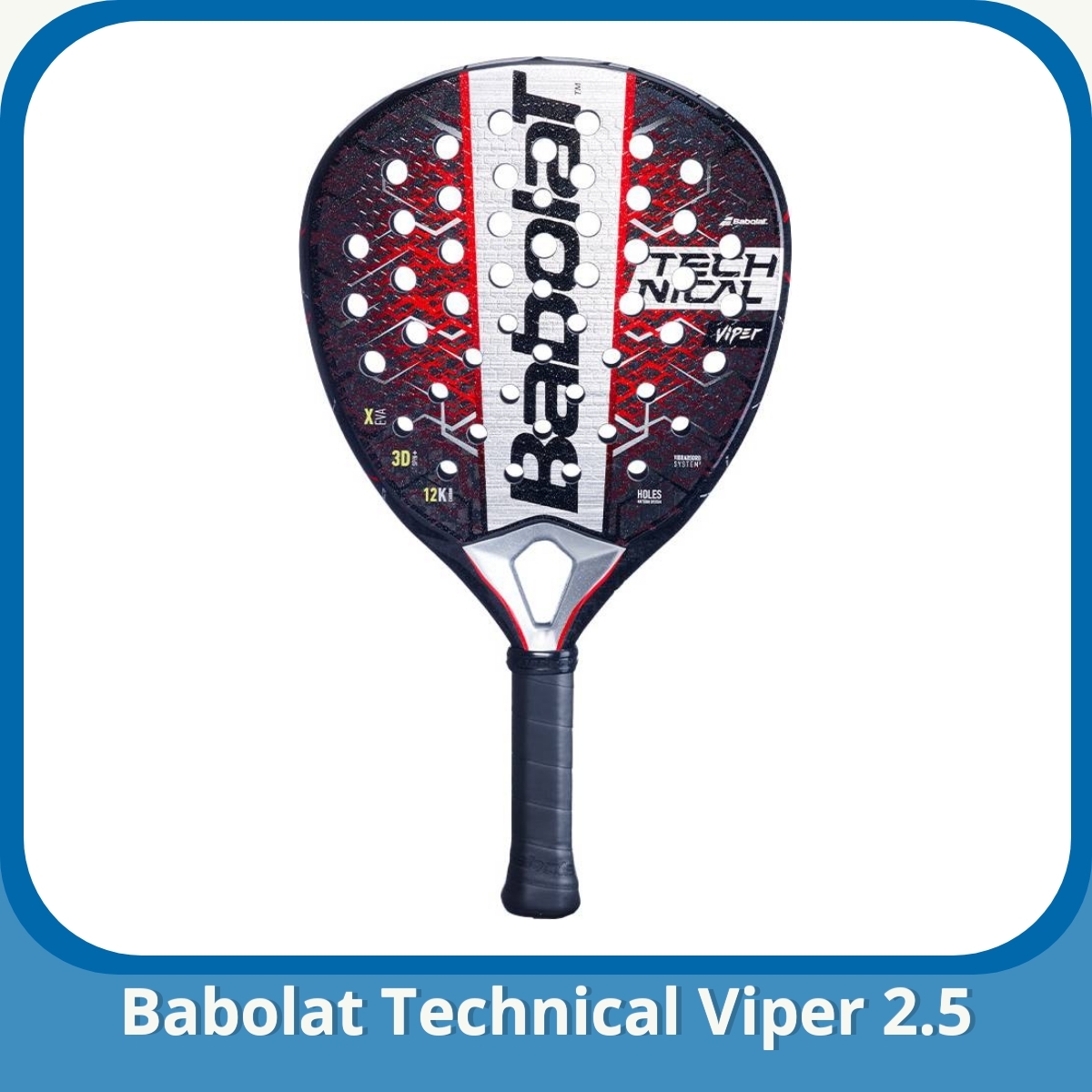 Anmeldelse af Babolat Technical Viper 2.5