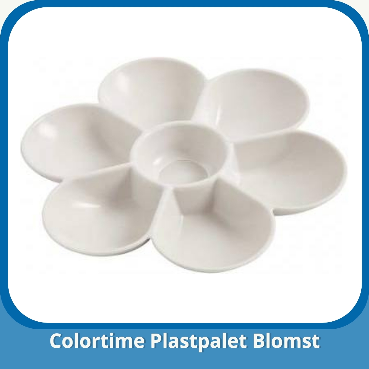 Anmeldelse af Colortime Plastpalet Blomst