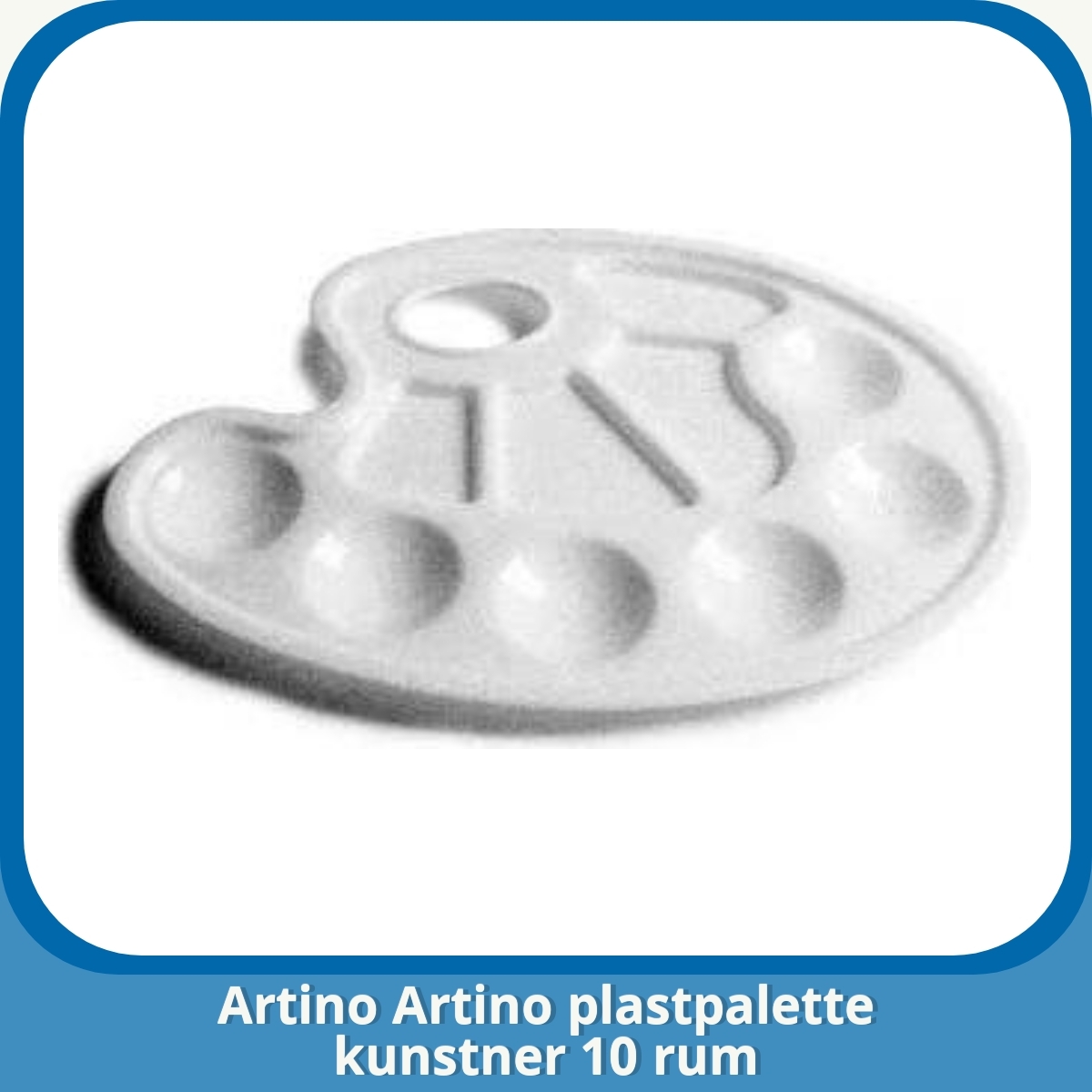 Anmeldelse af Artino Artino plastpalette kunstner 10 rum