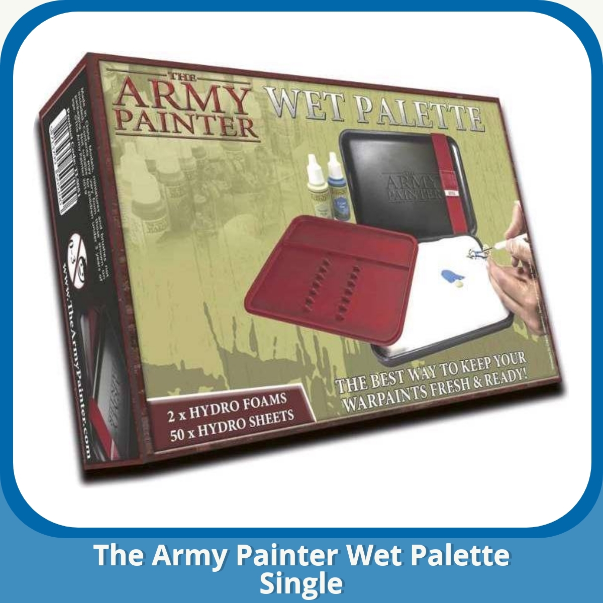 Anmeldelse af The Army Painter Wet Palette Single
