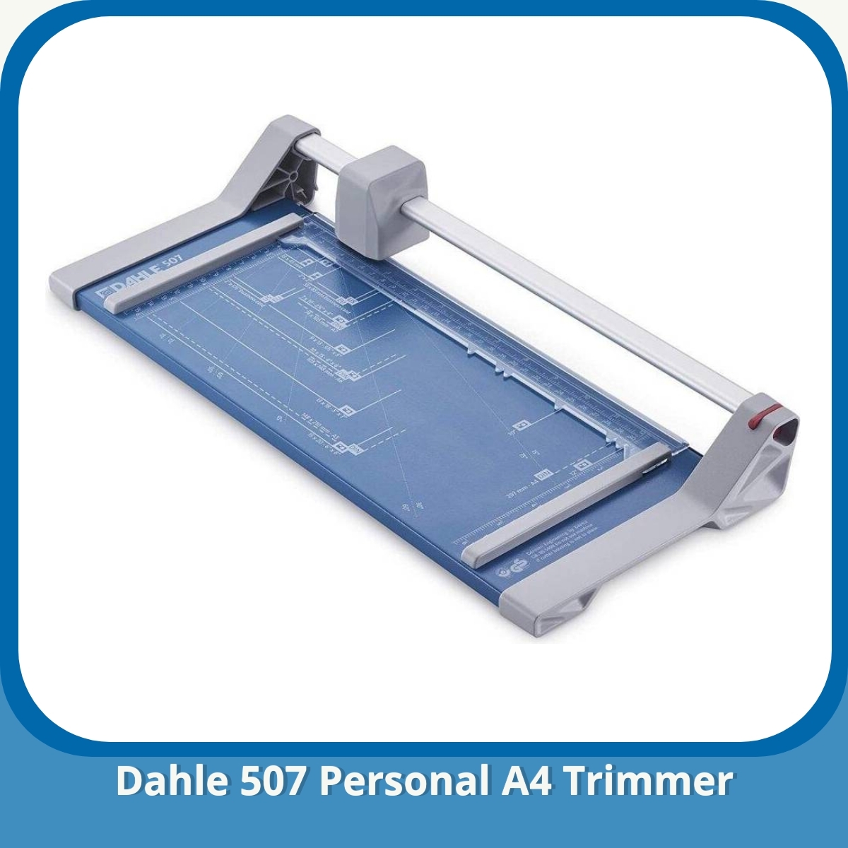Anmeldelse af Dahle 507 Personal A4 Trimmer
