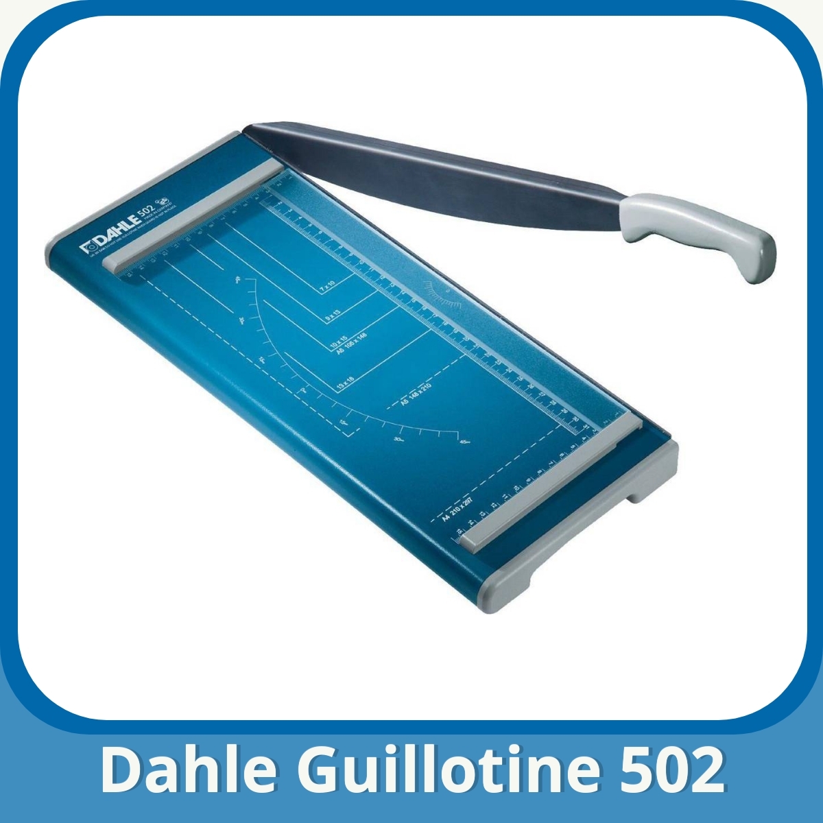 Anmeldelse af Dahle Guillotine 502