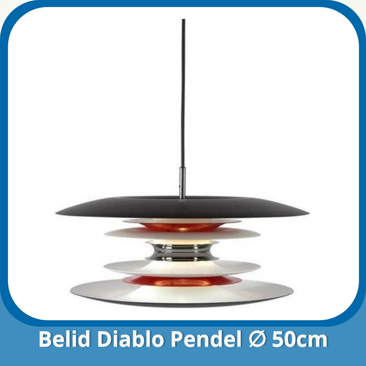 Anmeldelse af Belid Diablo Pendel ∅ 50cm
