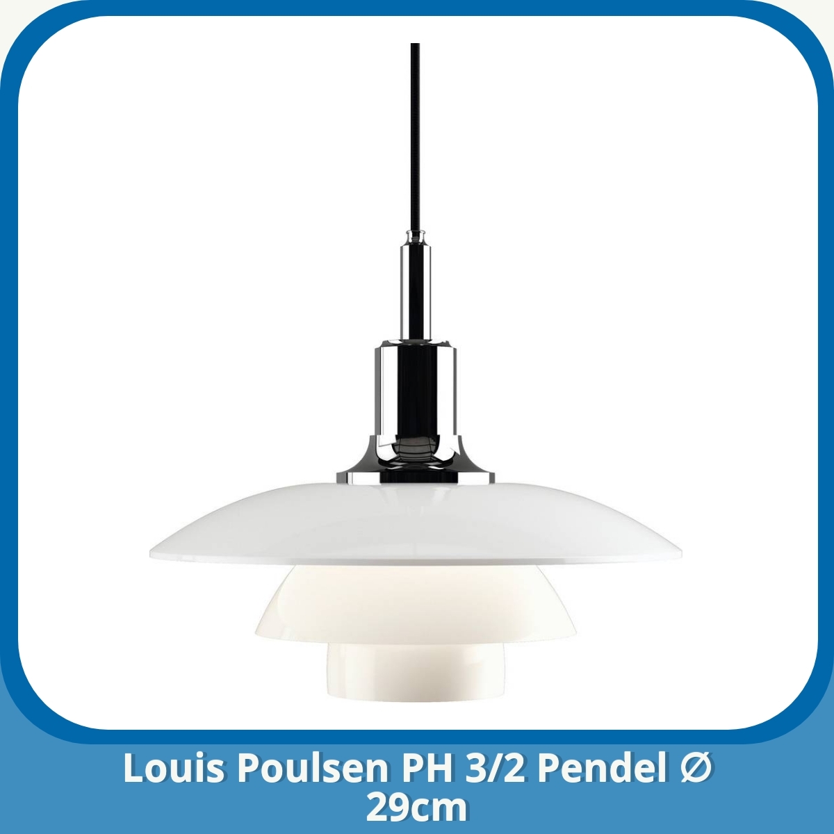 Anmeldelse af Louis Poulsen PH 3/2 Pendel ∅ 29cm