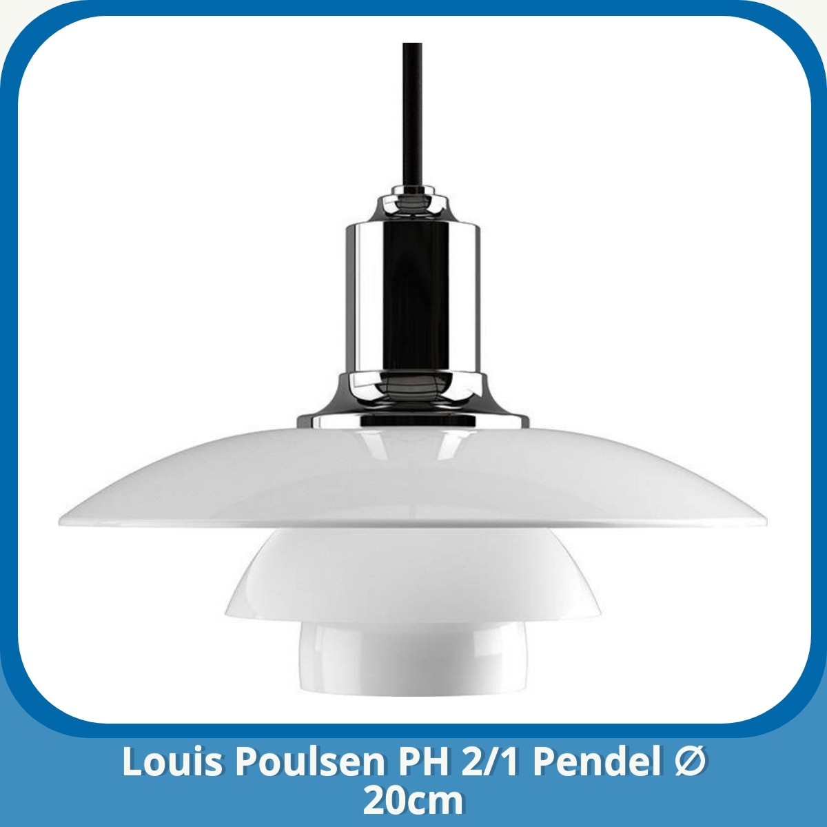 Anmeldelse af Louis Poulsen PH 2/1 Pendel ∅ 20cm