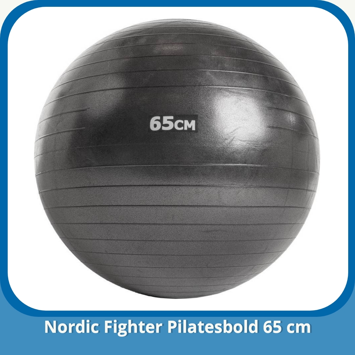 Anmeldelse af Nordic Fighter Pilatesbold 65 cm