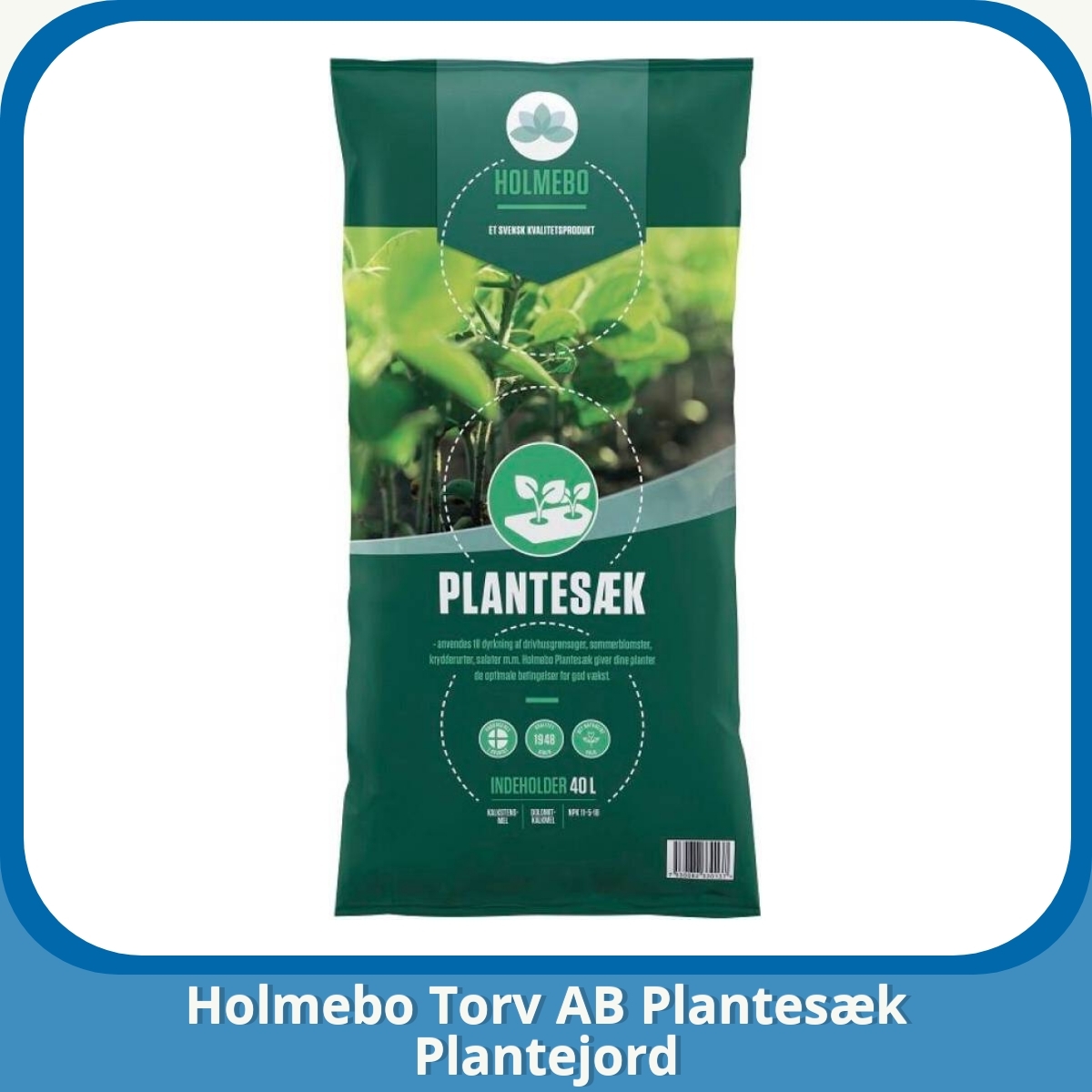 Anmeldelse af Holmebo Torv AB Plantesæk Plantejord