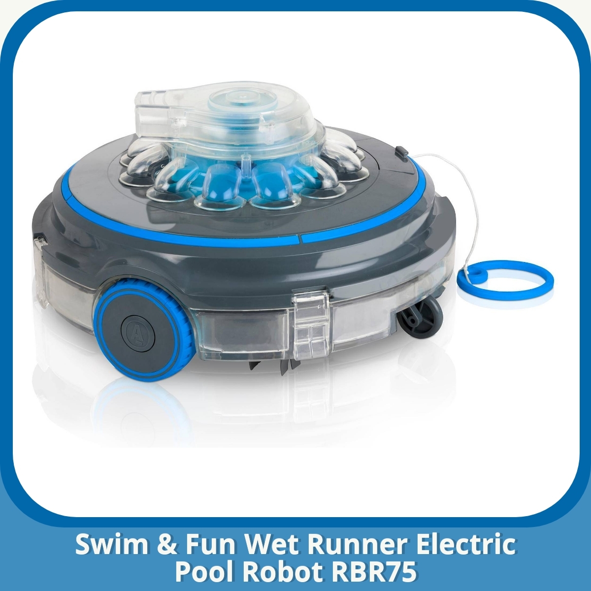 Anmeldelse af Swim & Fun Wet Runner Electric Pool Robot RBR75
