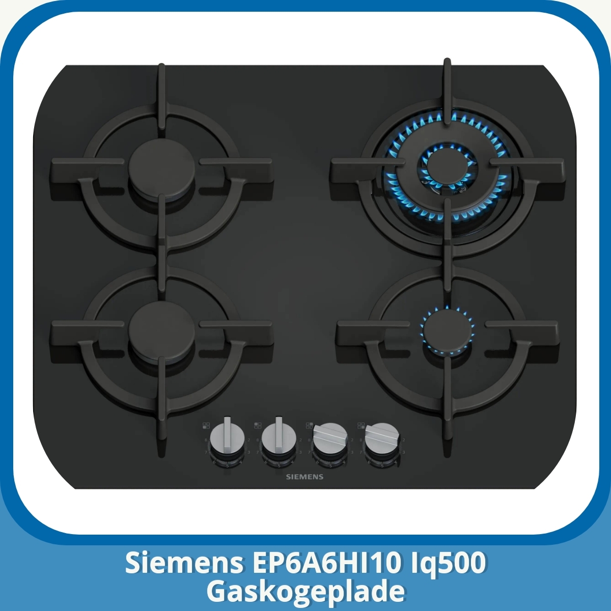 Anmeldelse af Siemens EP6A6HI10 Iq500 Gaskogeplade