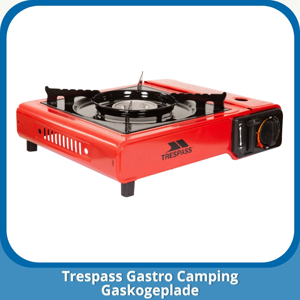 Anmeldelse af Trespass Gastro Camping Gaskogeplade