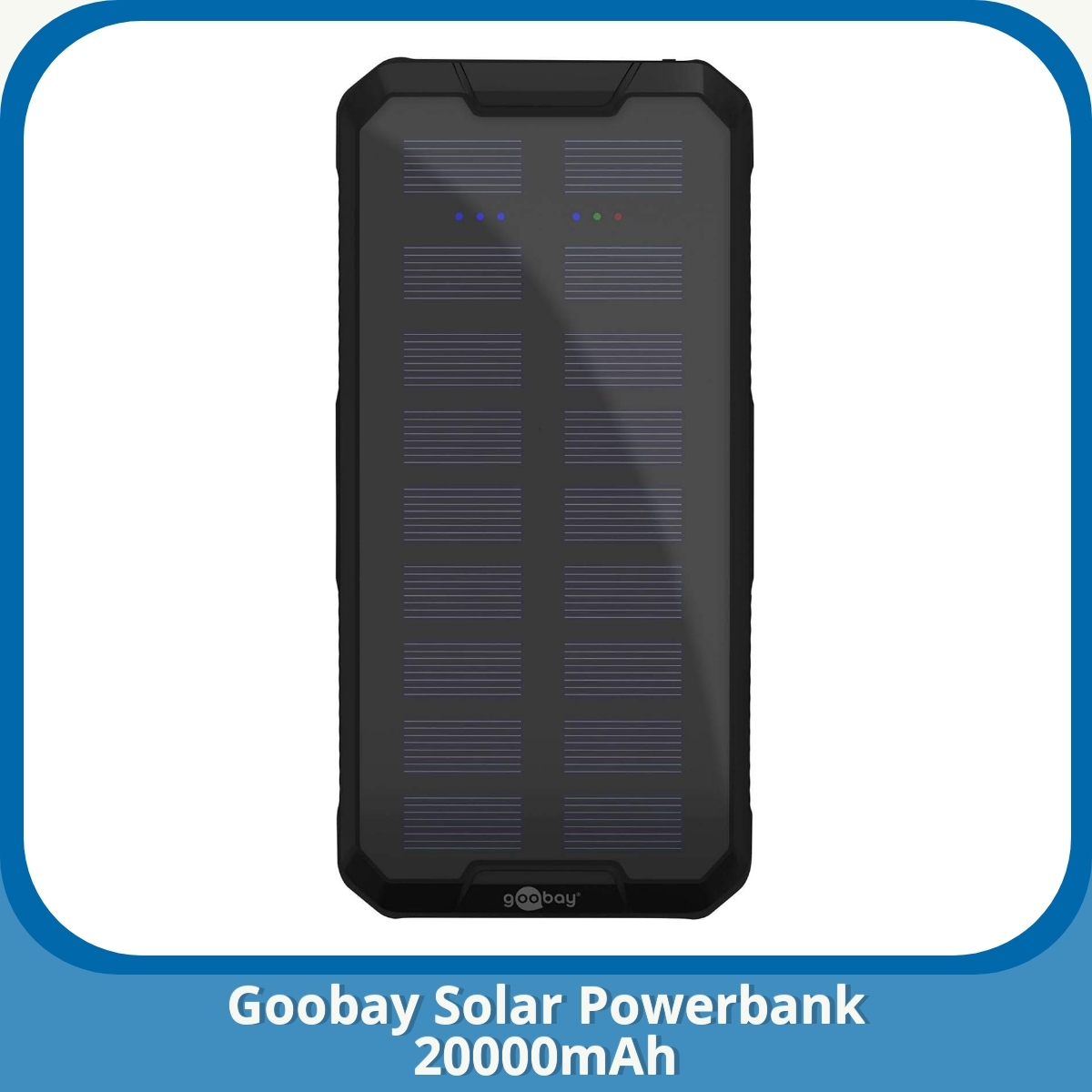 Anmeldelse af Goobay Solar Powerbank 20000mAh