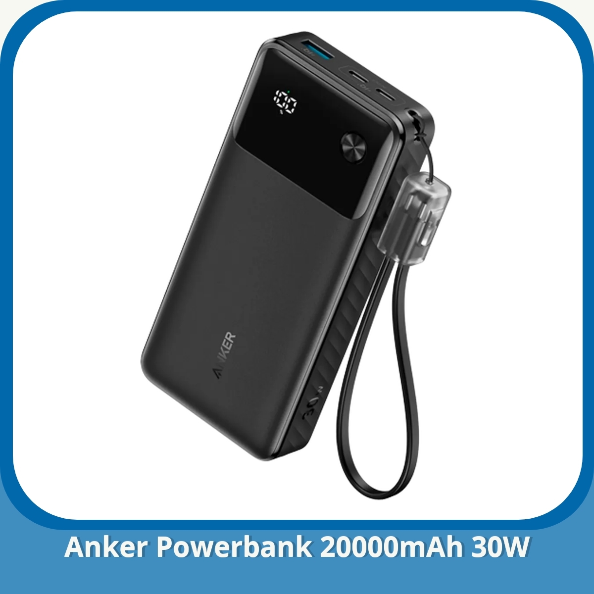 Anmeldelse af Anker Powerbank 20000mAh 30W