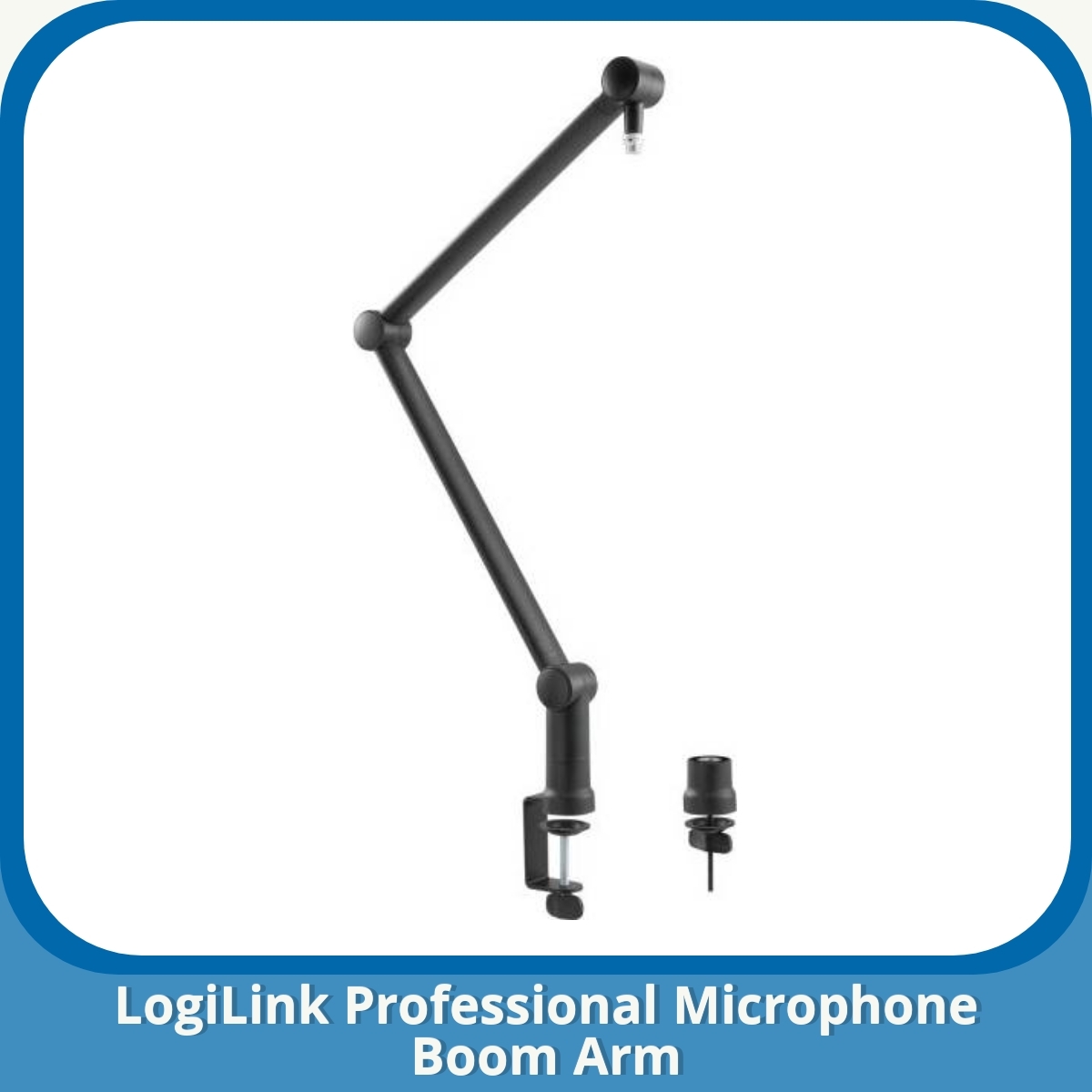 Anmeldelse af LogiLink Professional Microphone Boom Arm