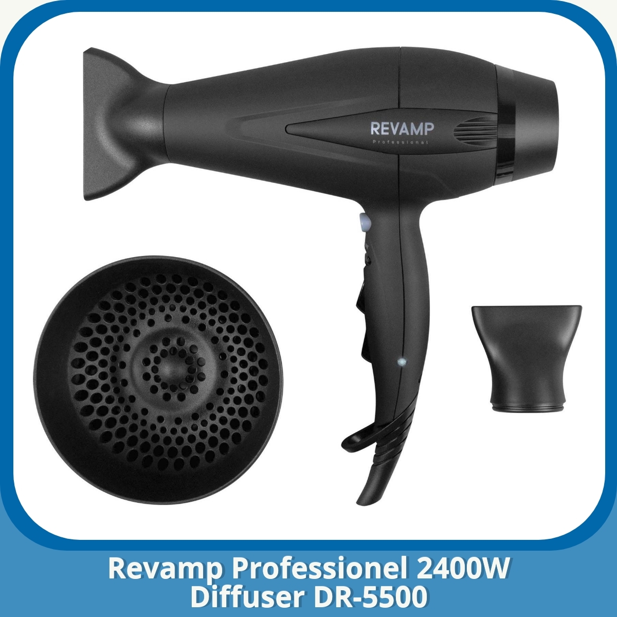 Anmeldelse af Revamp Professionel 2400W Diffuser DR-5500