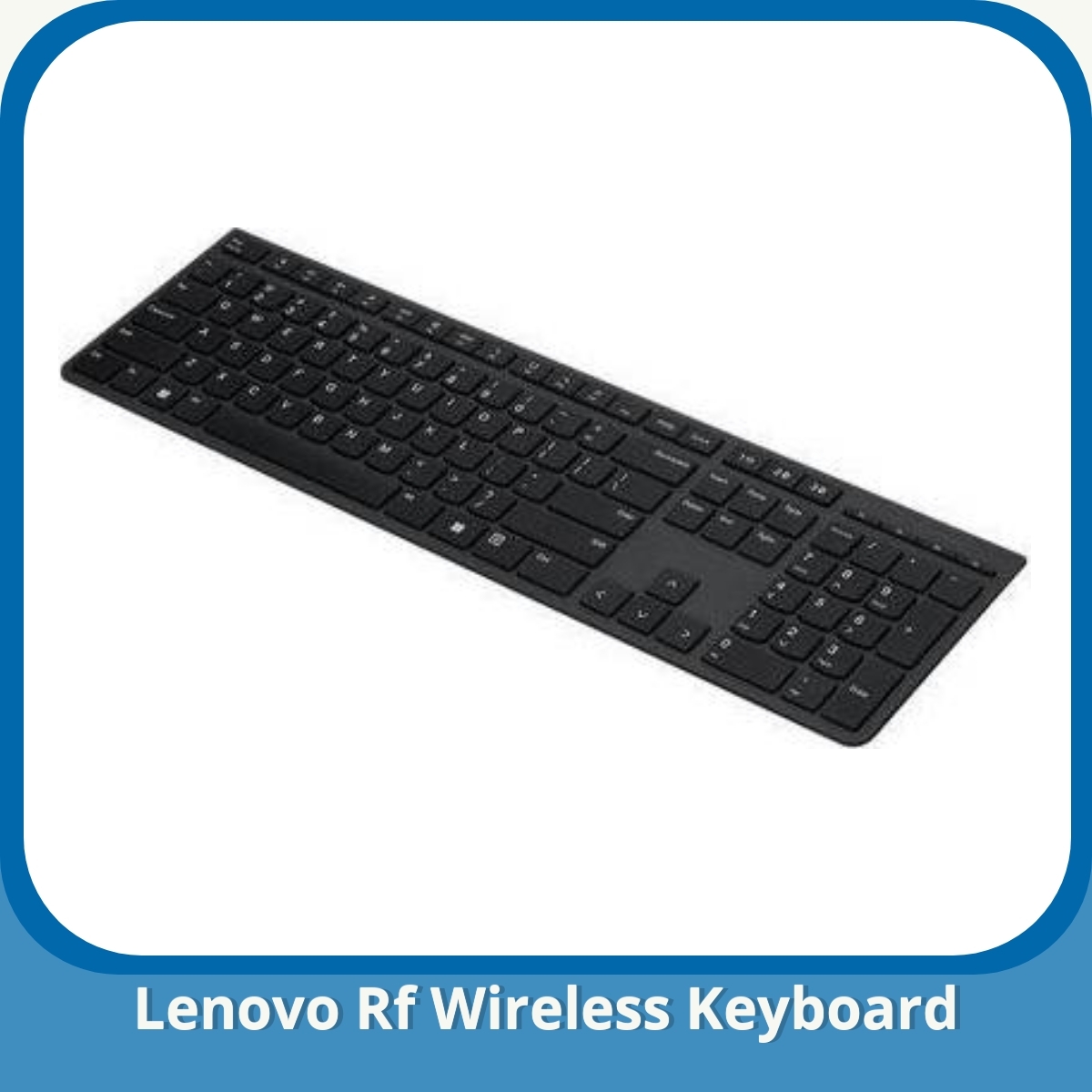 Anmeldelse af Lenovo Rf Wireless Keyboard