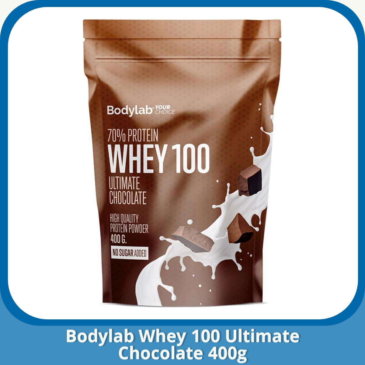 Anmeldelse af Bodylab Whey 100 Ultimate Chocolate 400g