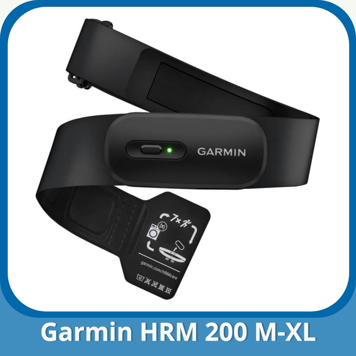 Anmeldelse af Garmin HRM 200 M-XL