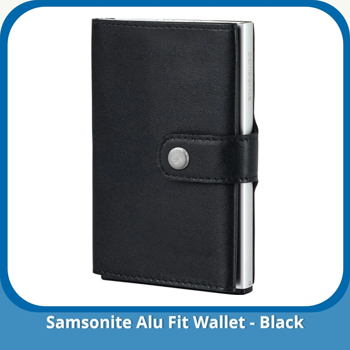 Anmeldelse af Samsonite Alu Fit Wallet - Black