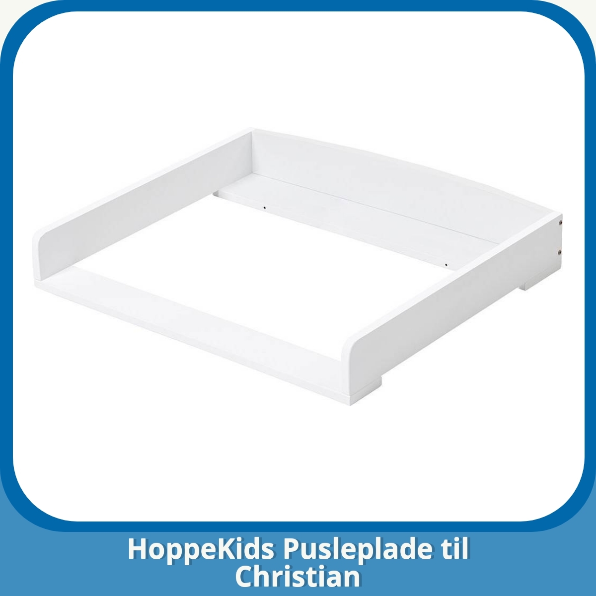 Anmeldelse af HoppeKids Pusleplade til Christian