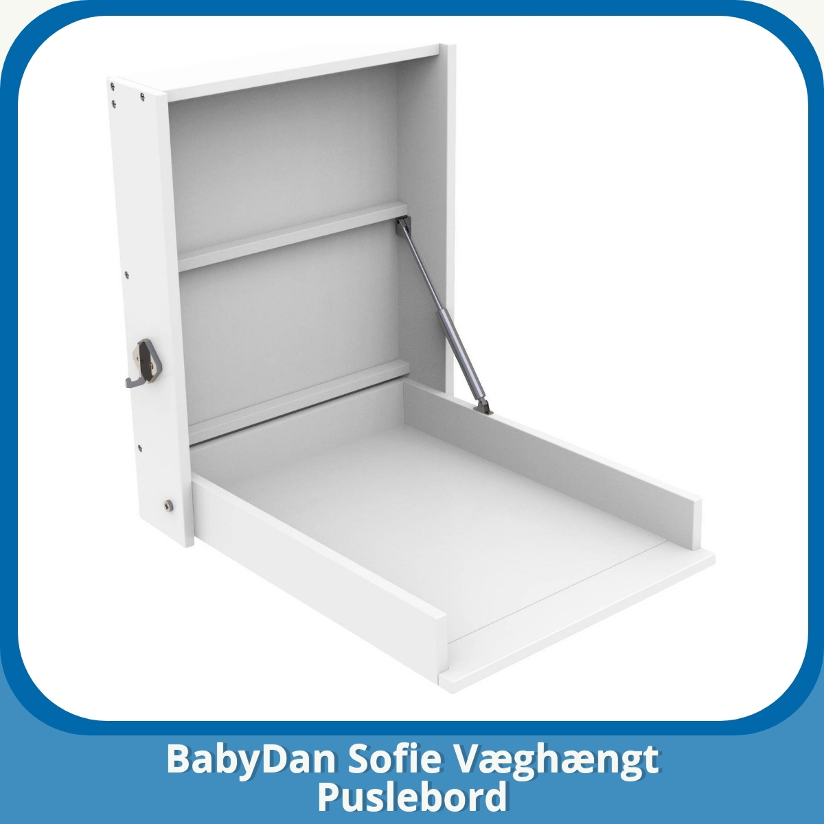 Anmeldelse af BabyDan Sofie Væghængt Puslebord
