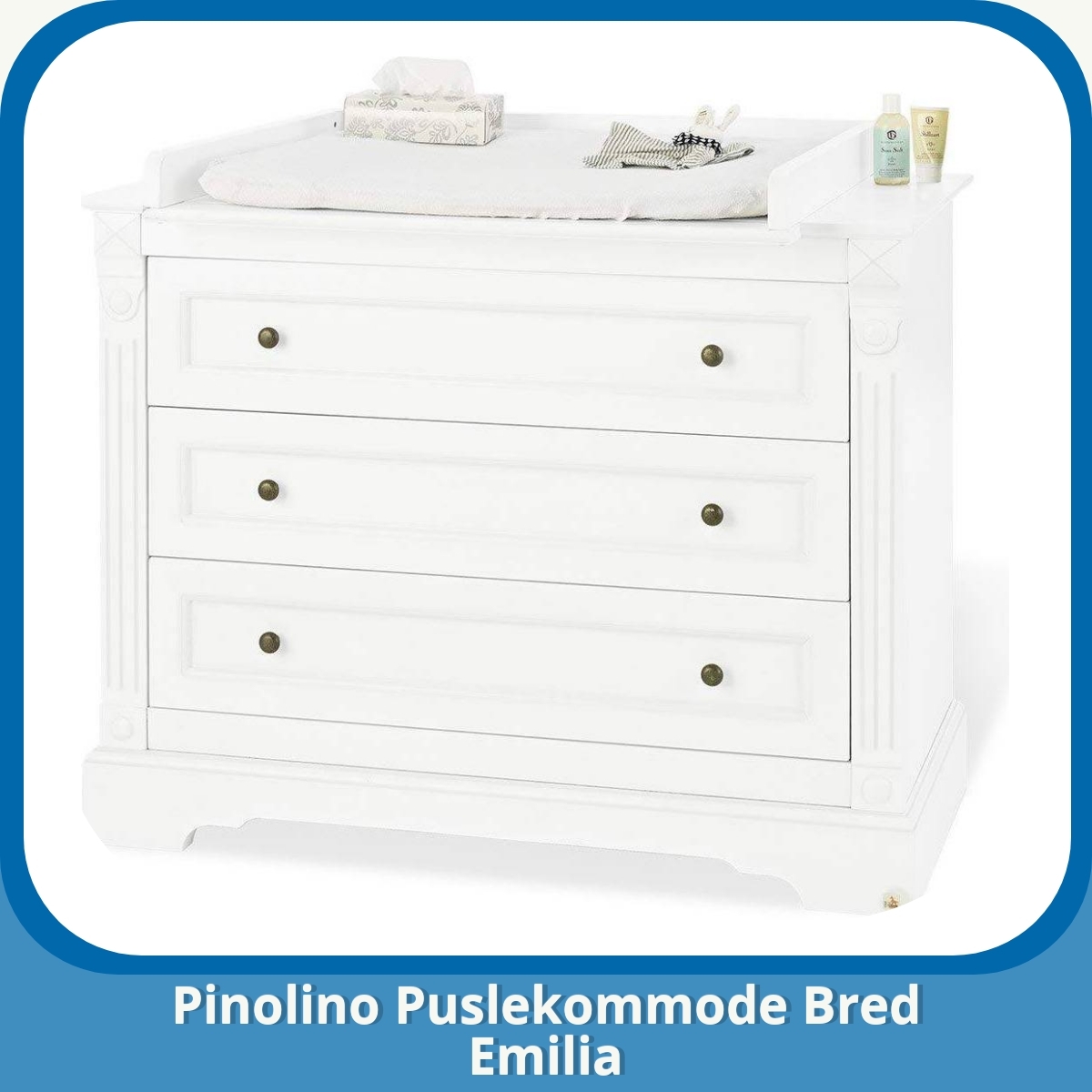 Anmeldelse af Pinolino Puslekommode Bred Emilia