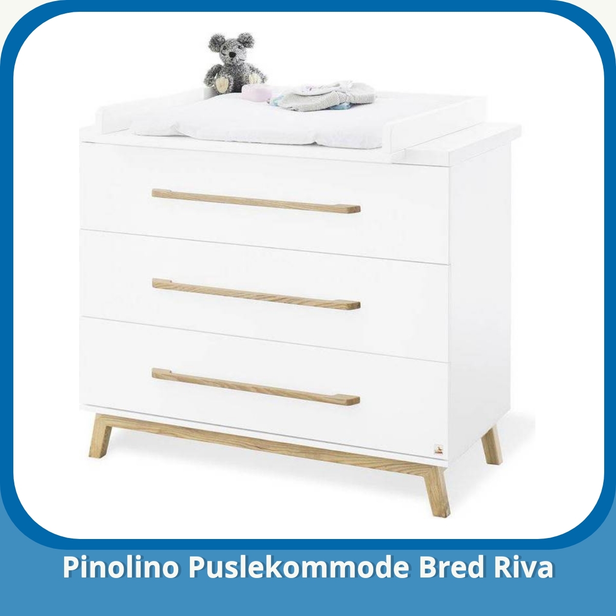 Anmeldelse af Pinolino Puslekommode Bred Riva
