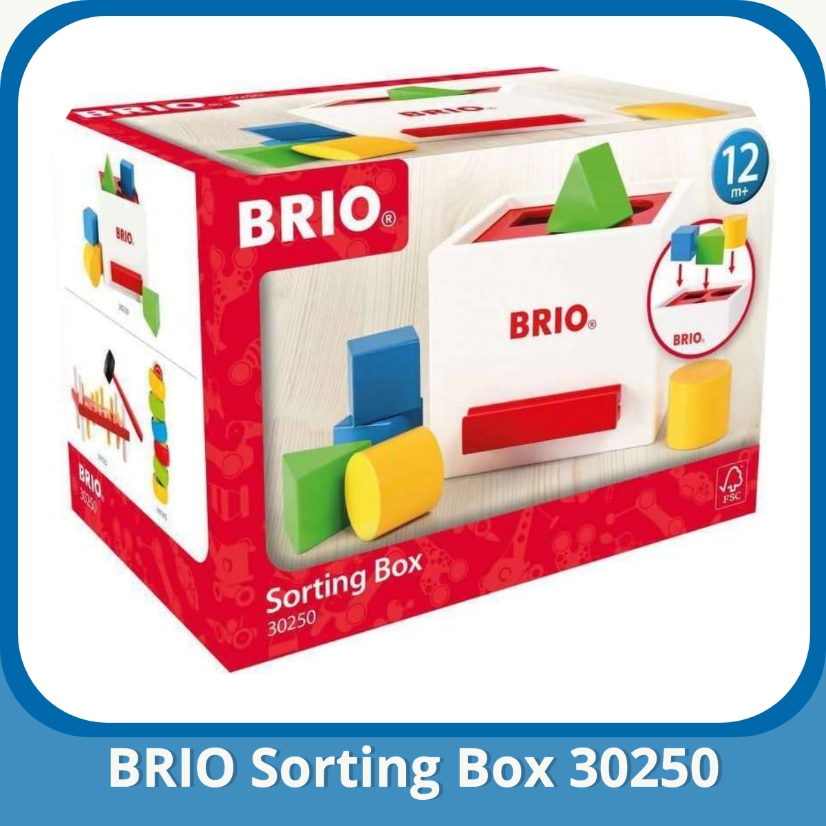 Anmeldelse af BRIO Sorting Box 30250