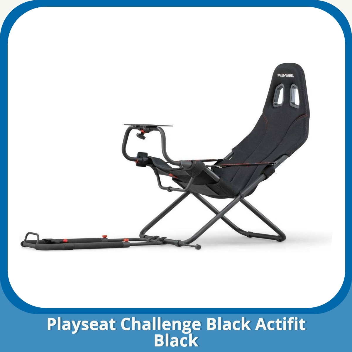 Anmeldelse af Playseat Challenge Black Actifit Black