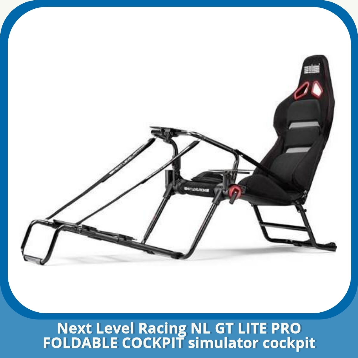 Anmeldelse af Next Level Racing NL GT LITE PRO FOLDABLE COCKPIT simulator cockpit