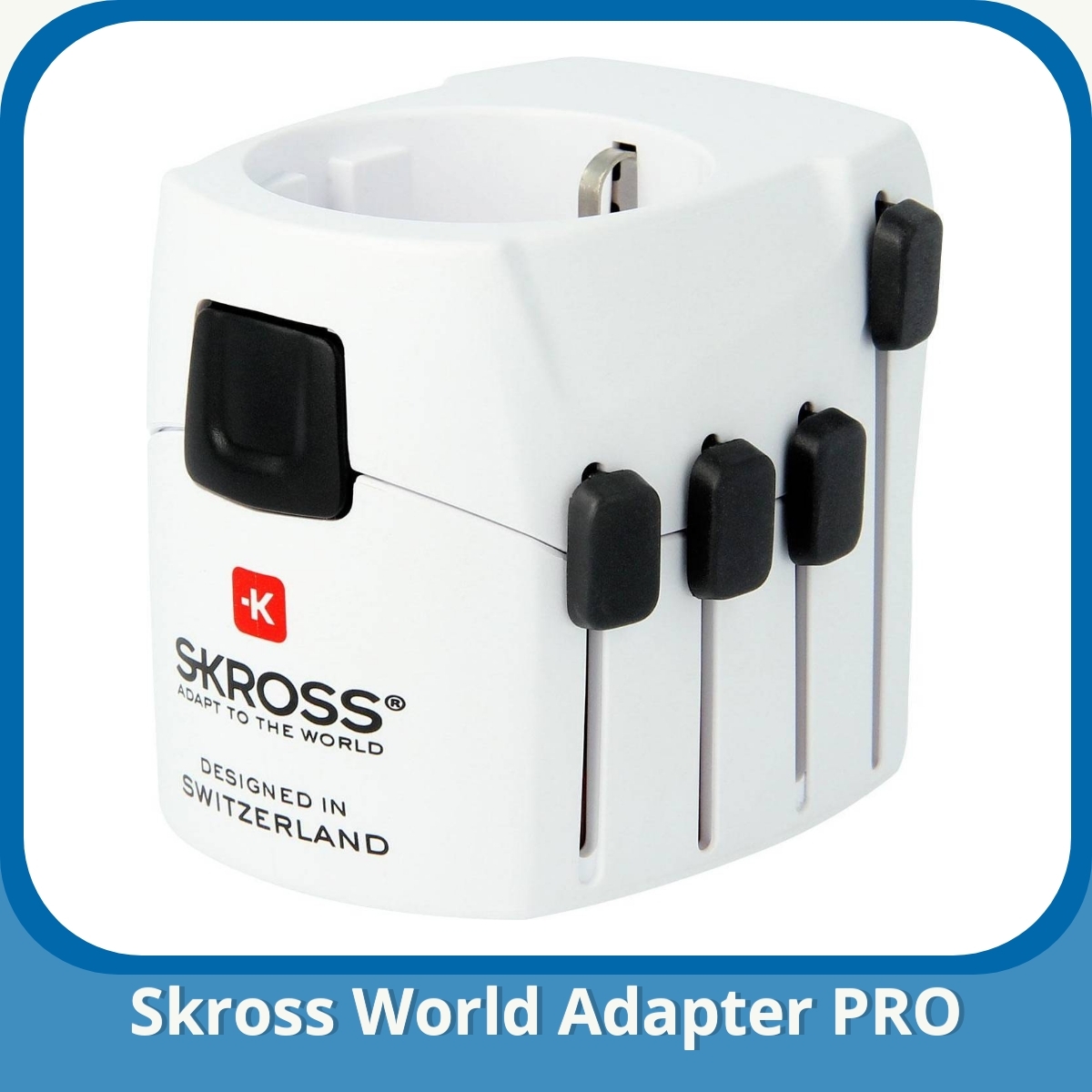 Anmeldelse af Skross World Adapter PRO