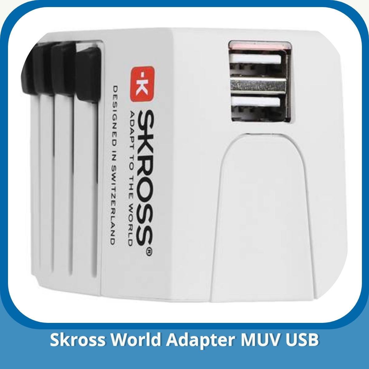 Anmeldelse af Skross World Adapter MUV USB