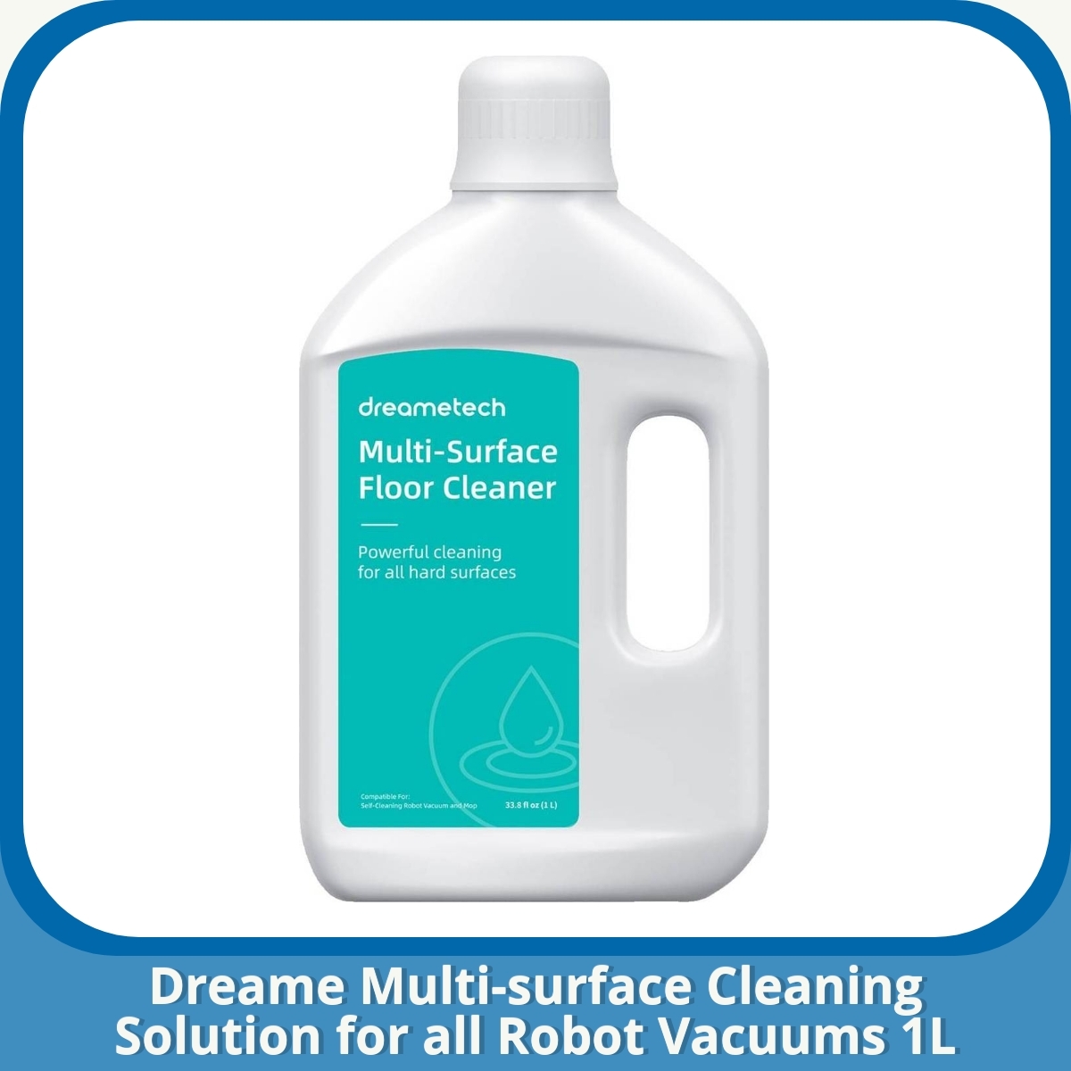 Anmeldelse af Dreame Multi-surface Cleaning Solution for all Robot Vacuums 1L