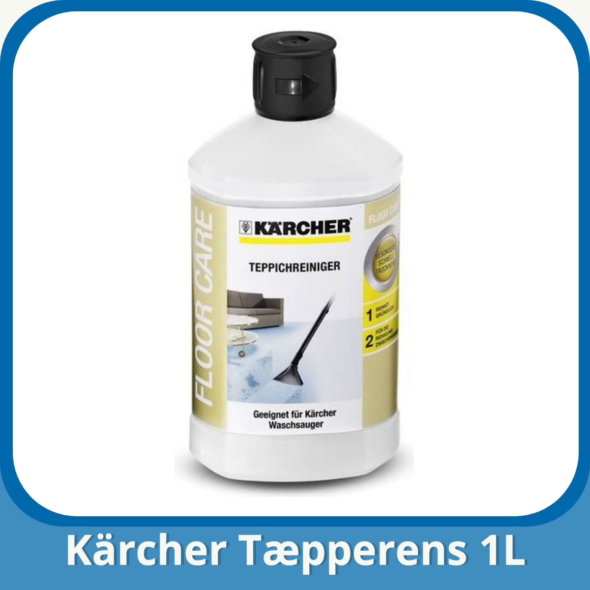 Anmeldelse af Kärcher Tæpperens 1L