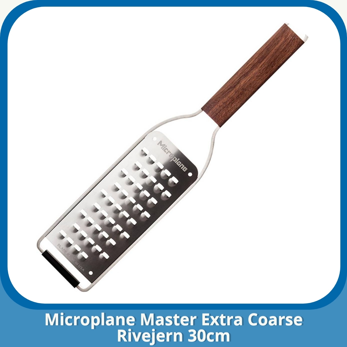 Anmeldelse af Microplane Master Extra Coarse Rivejern 30cm