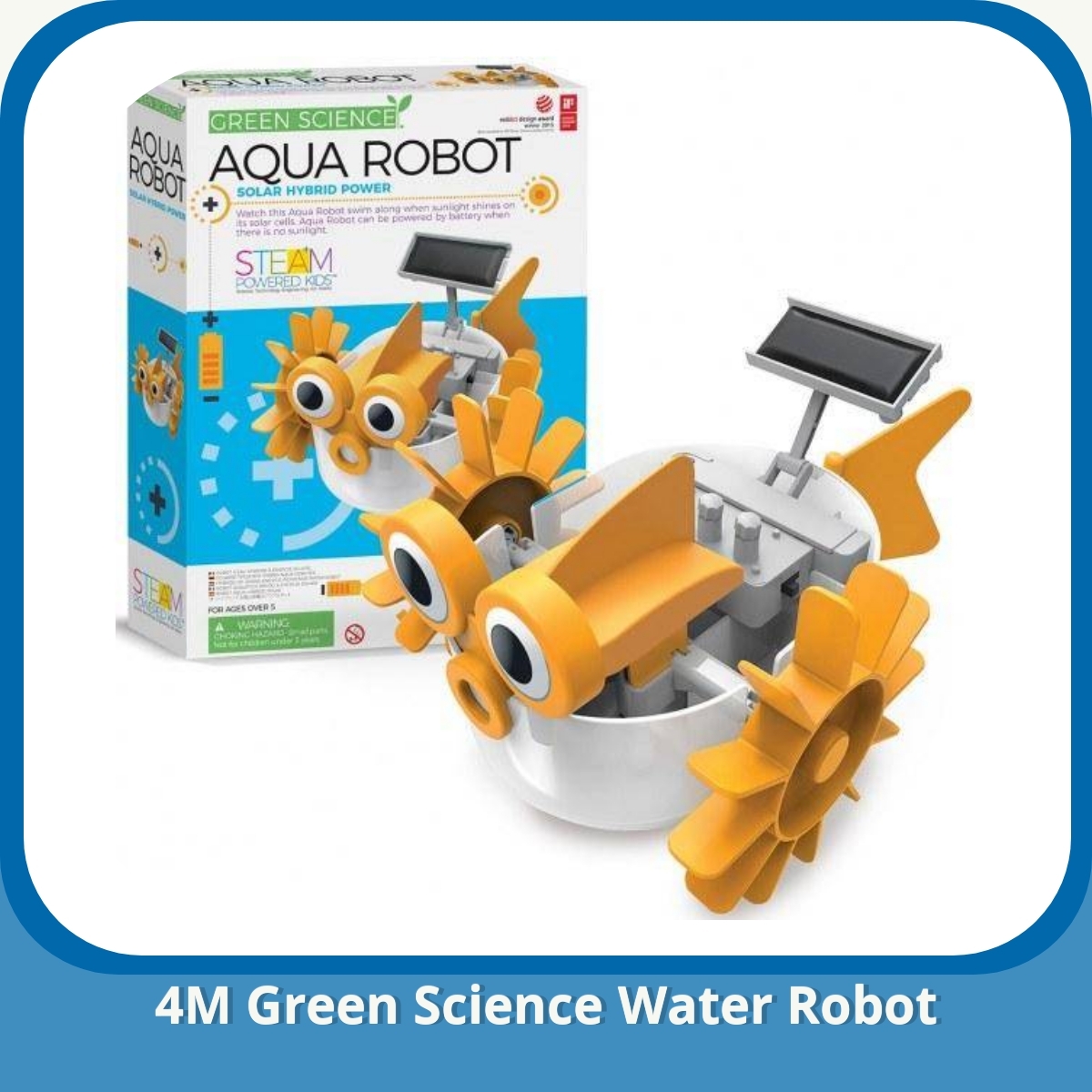 Anmeldelse af 4M Green Science Water Robot