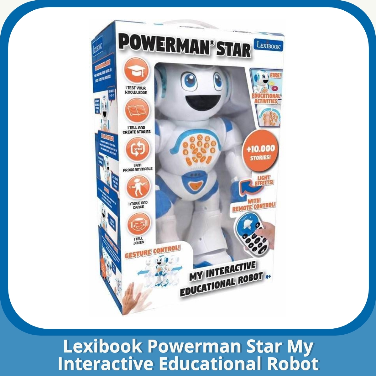 Anmeldelse af Lexibook Powerman Star My Interactive Educational Robot