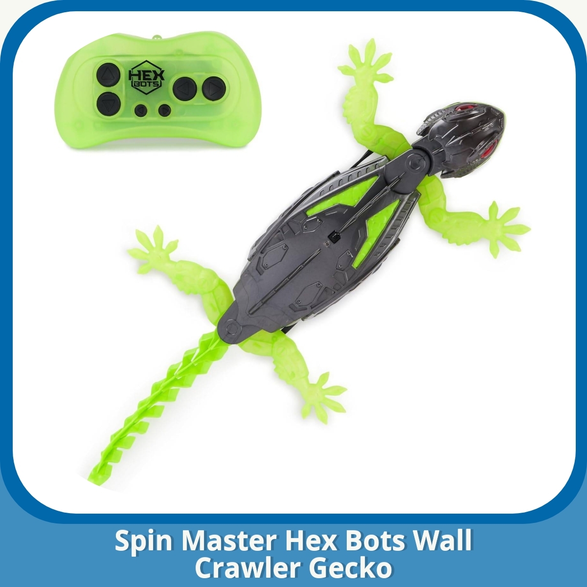 Anmeldelse af Spin Master Hex Bots Wall Crawler Gecko